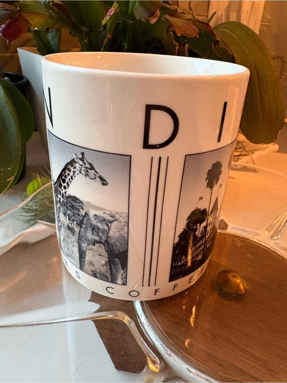 Starbucks City Scenes Series Mug 2003 San Diego CA Zoo City Balboa Coronado